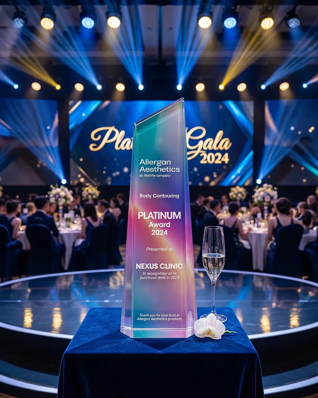  Nexus Clinic Platinum Body Contouring Award 2024 | Top Aesthetic Clinic Malaysia