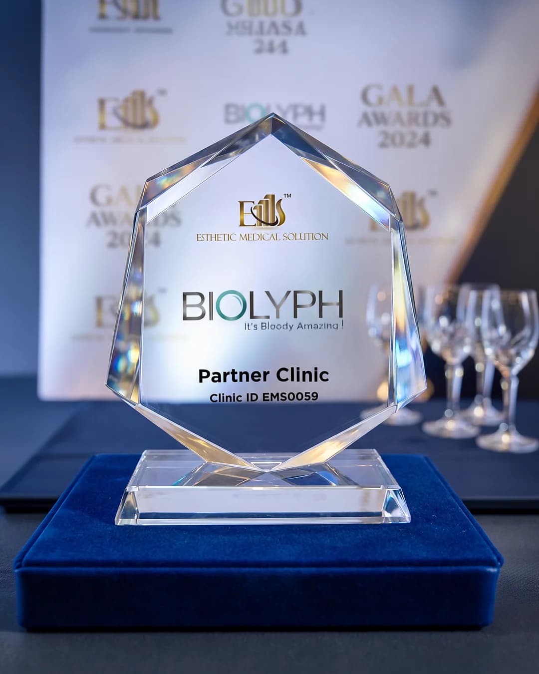 Nexus Clinic Biolyph Partner Clinic Award | Advanced Aesthetic Treatments Malaysia