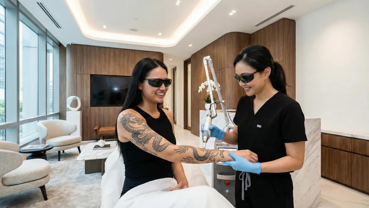 Nexus Clinic Kuala Lumpur - Laser Tattoo Removal Treatment
