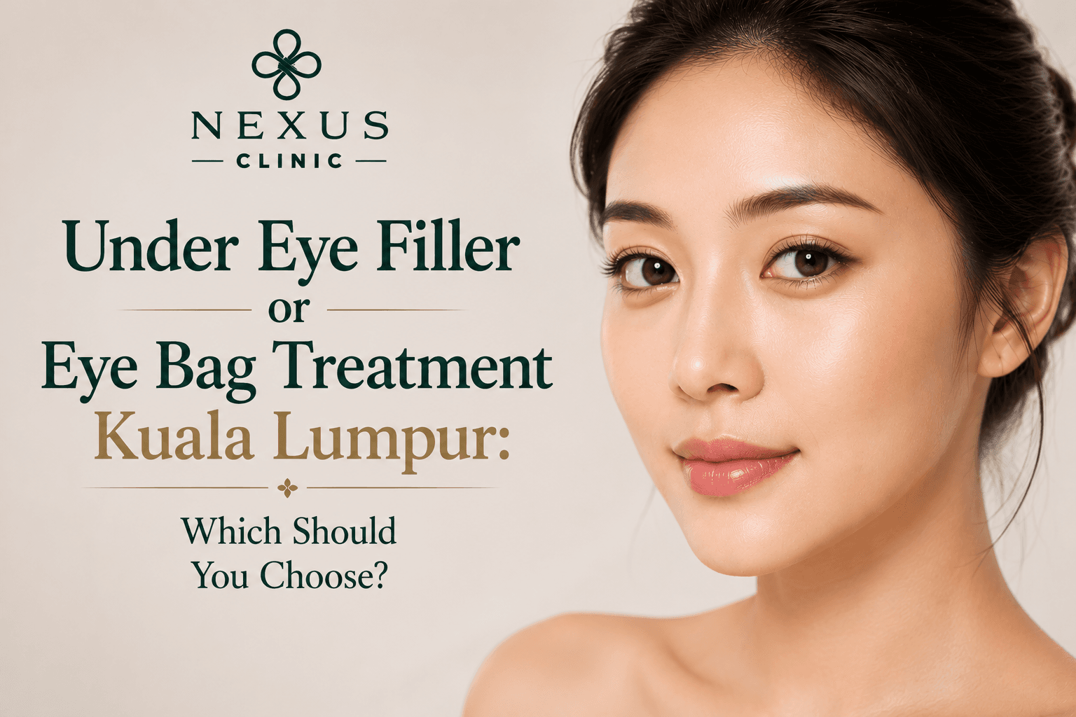 Under Eye Filler or Eye Bag Treatment Malaysia