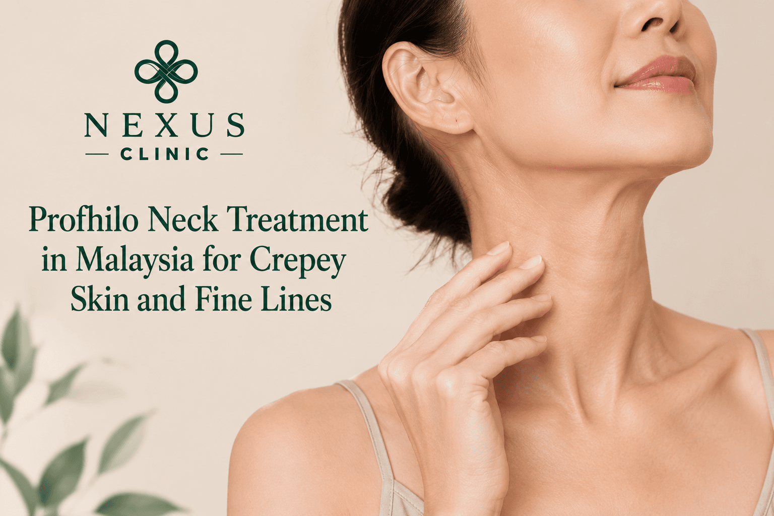 Profhilo Neck Treatment in Malaysia for Crepey Skin and Fine Lines