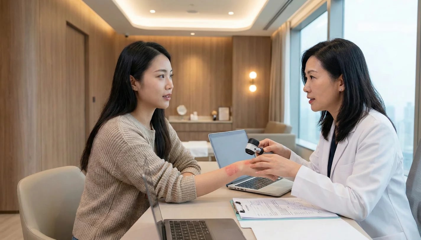 Nexus Clinic Kuala Lumpur - Eczema Treatment