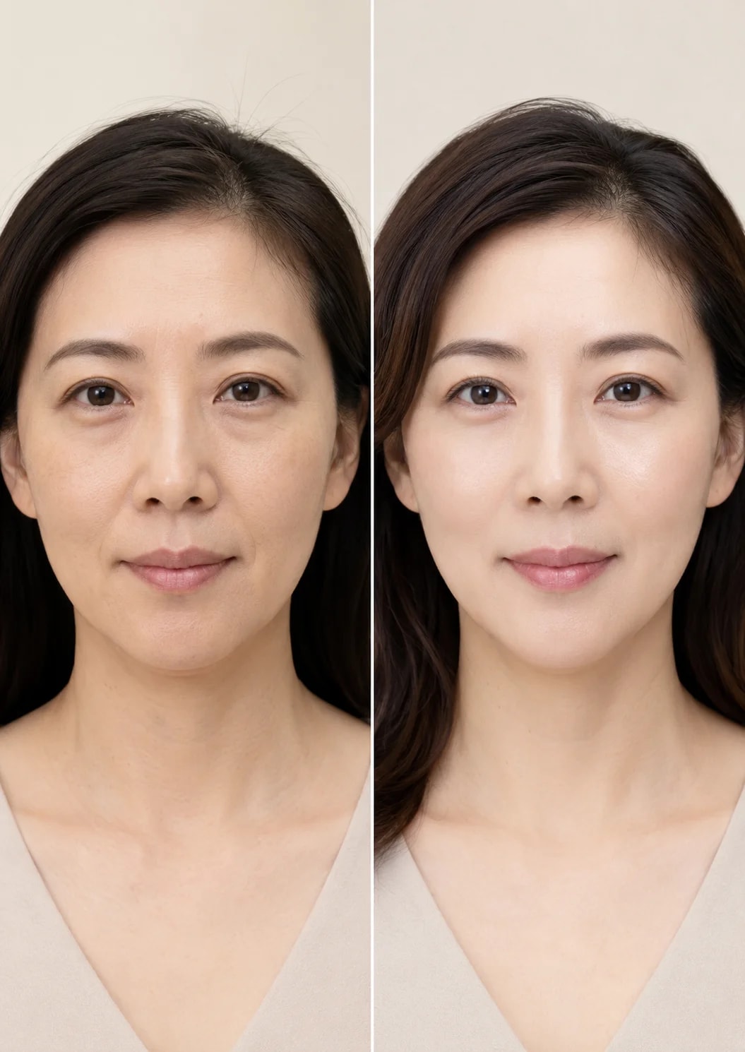 Sculptra before and after results at Nexus Clinic Kuala Lumpur