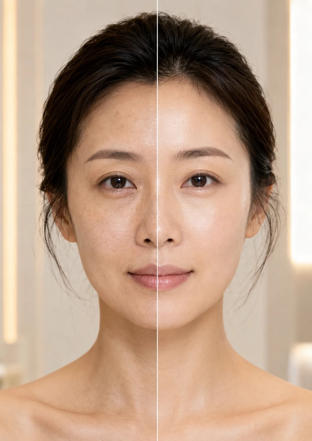 Profhilo before and after results at Nexus Clinic Kuala Lumpur
