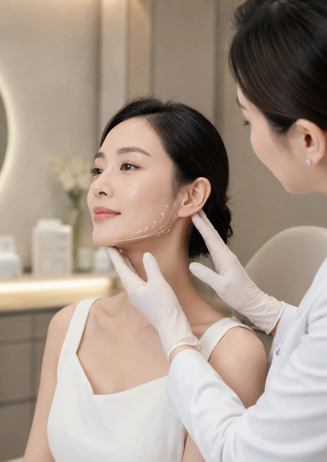 Sculptra jawline treatment at Nexus Clinic Kuala Lumpur