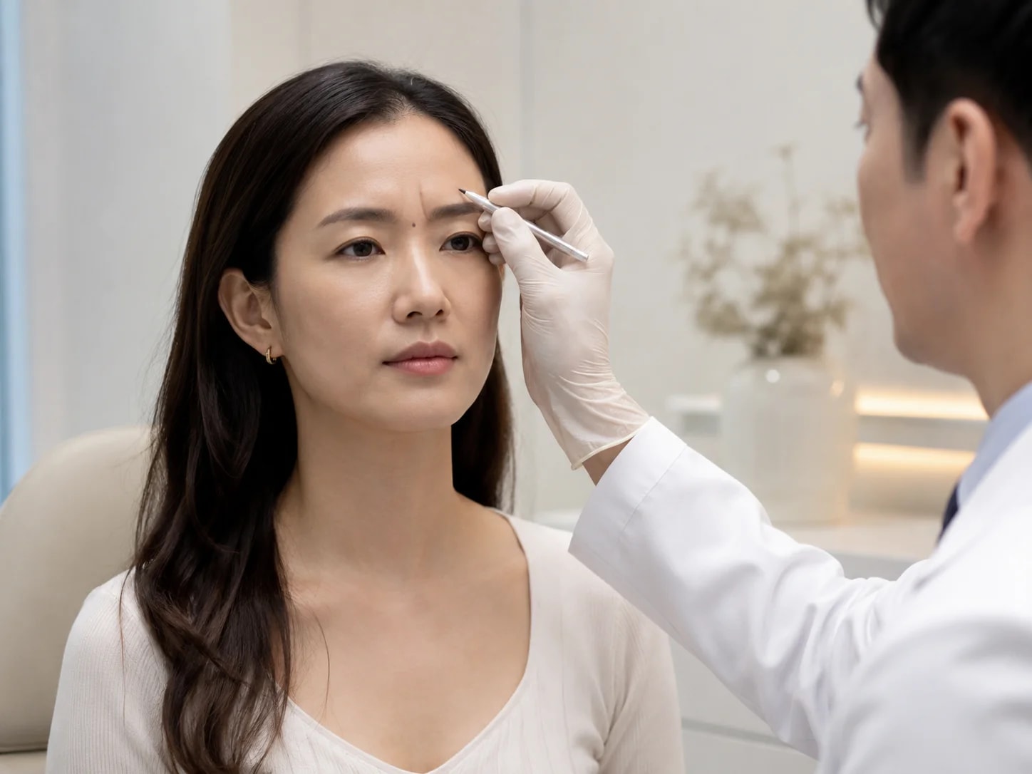 Bunny lines Botox treatment at Nexus Clinic Kuala Lumpur