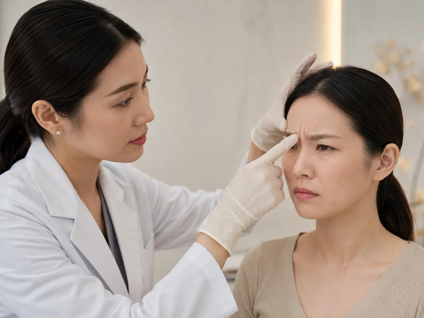 Crow's feet Botox treatment at Nexus Clinic Kuala Lumpur