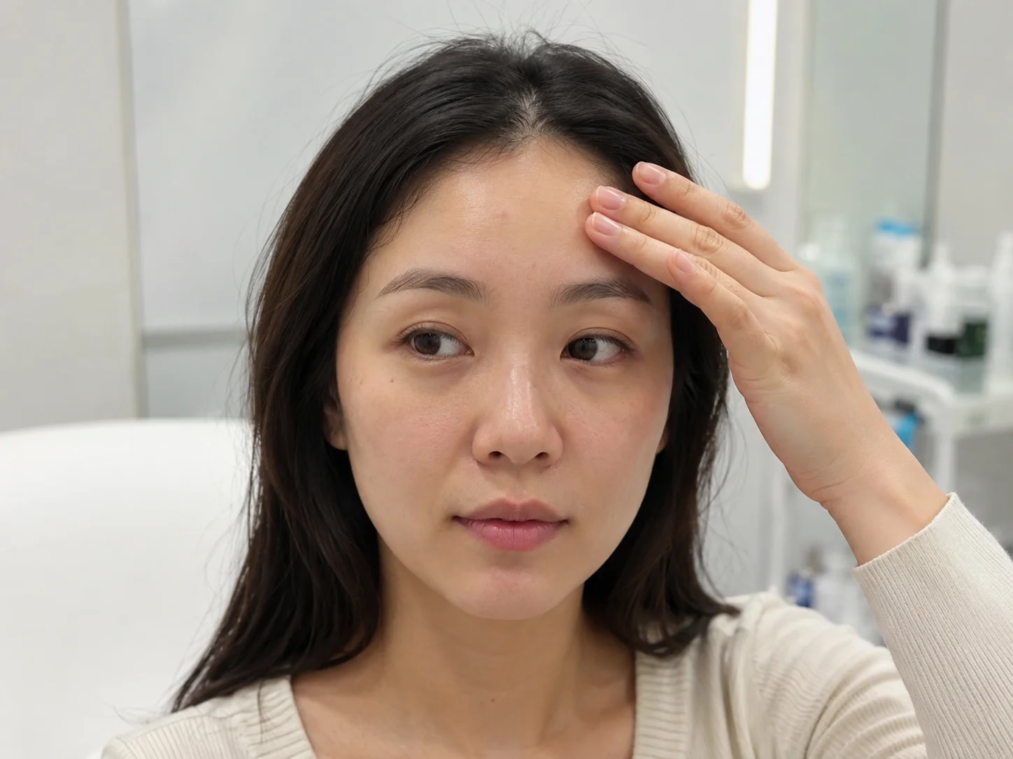 Lip flip Botox treatment at Nexus Clinic Kuala Lumpur