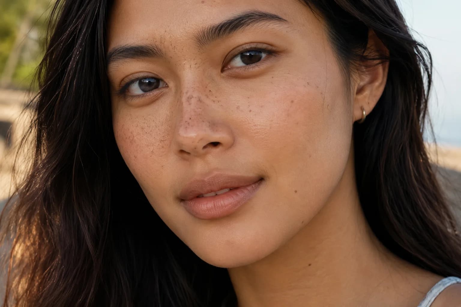 Spot mode picosecond treatment targeting freckle melanin at Nexus Clinic KL