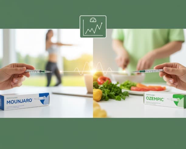 How Mounjaro and Ozempic Work for Diabetes and Weight Loss